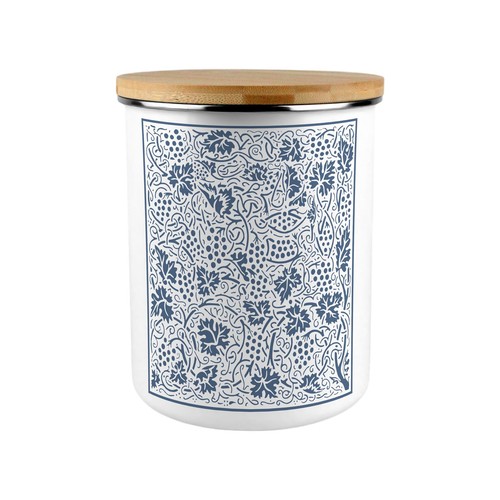 Extra large enamel canister - canister,
