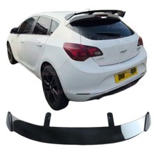 Universal For Vauxhall Astra VI (J) P10 Hatch Rear Roof Spoiler Wing Gloss Black