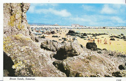 Somerset postcard brean - -,