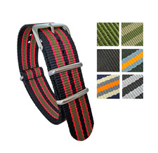 NATO Watch Strap Band Nylon Army Military Divers MOD G10 Bond 18mm 20mm 22mm UK