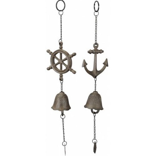 Pair cast iron hanging - of,