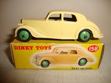 DINKY TOYS 158 RILEY SALOON- VERY GOOD in original BOX
