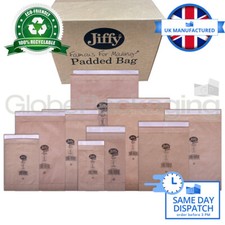 JIFFY GREEN Heavy Duty Padded Bags Envelopes Eco-Friendly Mailers *ALL SIZES*