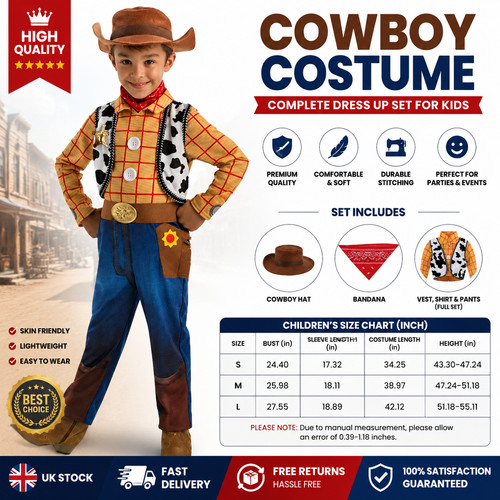 Toy story cowboy woody kids - toy,