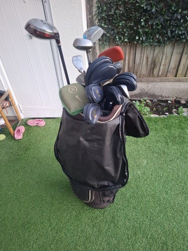 Golf club set with bag - bag, full