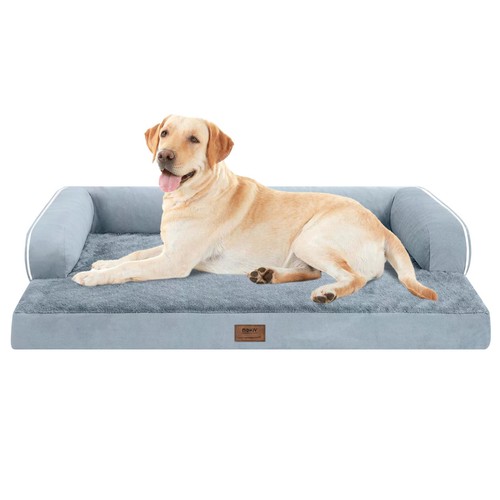 Orthopedic large bolster dog - large,