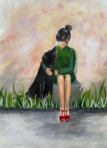 Watercolour painting original - watercolour,