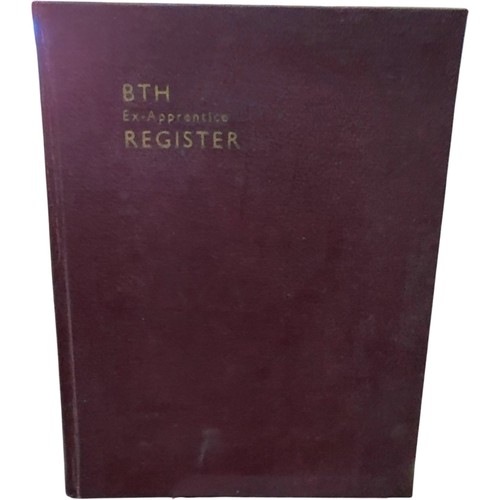 Bth apprentice register - ex-apprentice,