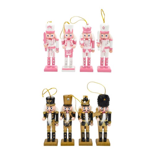 Pieces wooden nutcracker - 4,