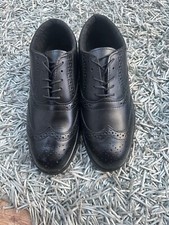 Capps LH707 S1 SRC Black Mens Safety Toe Cap Oxford Brogue Work Shoes, NEW