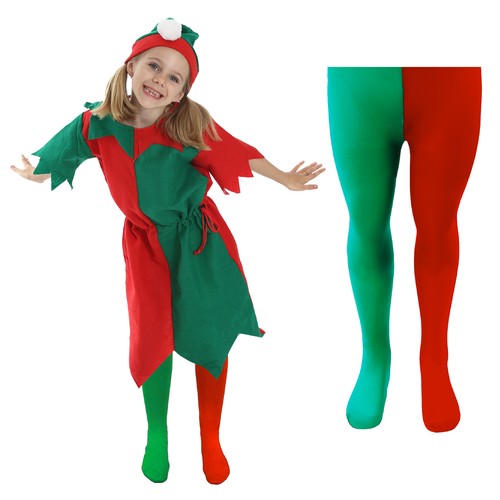 Girls christmas elf - christmas, costume