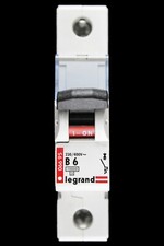 LEGRAND 6 AMP CURVE B 10kA MCB