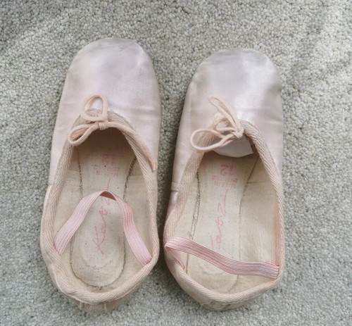 Katz pink satin ballet shoes - katz,