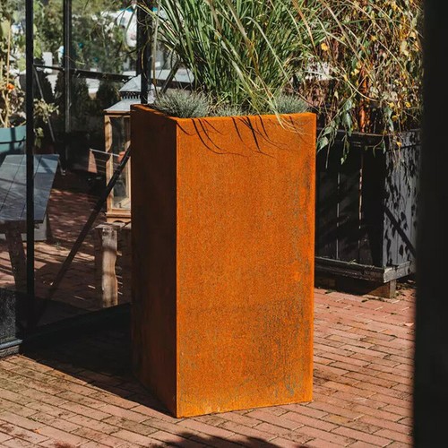 Steel garden cube metal - steel,