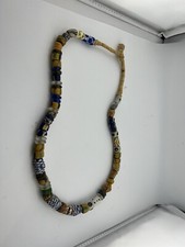 Vintage African Italian Trade Bead Necklace Beads Large Very Colorful And Unique