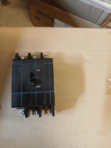 Crabtree c50 10a mcb triple - c50,