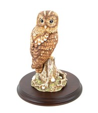 ROYAL DOULTON 'TAWNY OWL' LIMITED EDITION FIGURE MODEL DA156 & COA 26CM