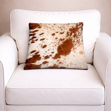100% Natural Cowhide Pillow