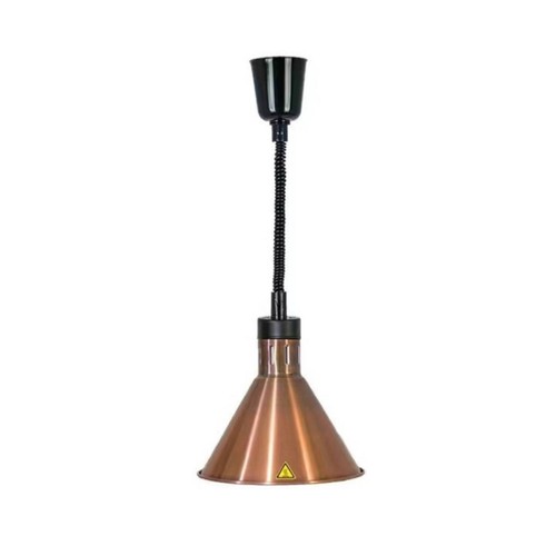 Food warming lamp with - food,