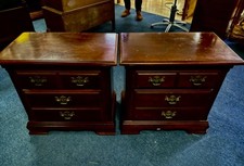 MATCHING PAIR OF  MAHOGANY