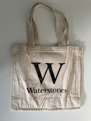 Waterstones cream books tote - waterstones,