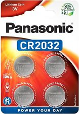 CR2032 Panasonic Lithium 3V Coin Battery BR/DL2032-Toys Car Key Fob- 2034 Expiry