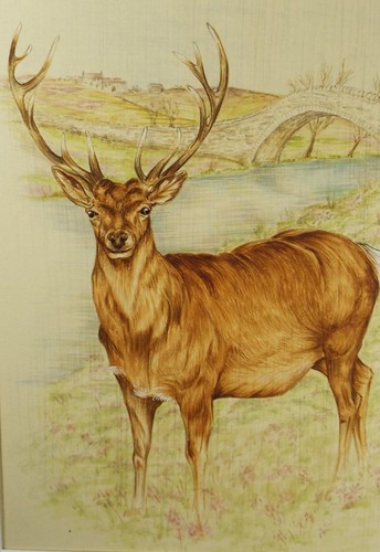 Original watercolour study - watercolour,, 'study