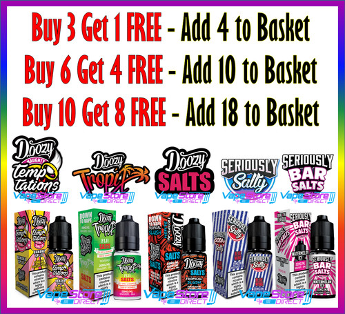 Doozy nic salts full range - full,
