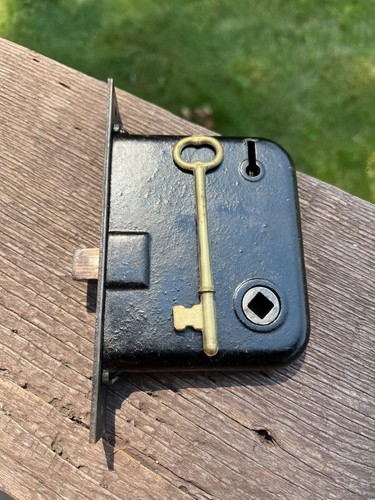 Antique interior mortise lock - antique,