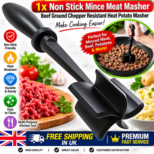 Non stick mince meat - meat, masher