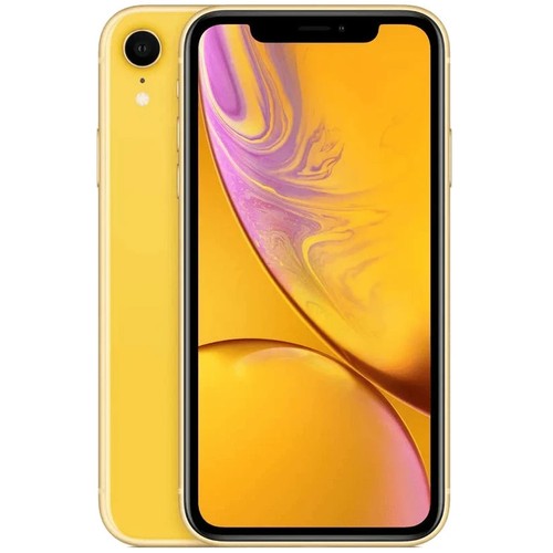 New iphone yellow - new, 128gb