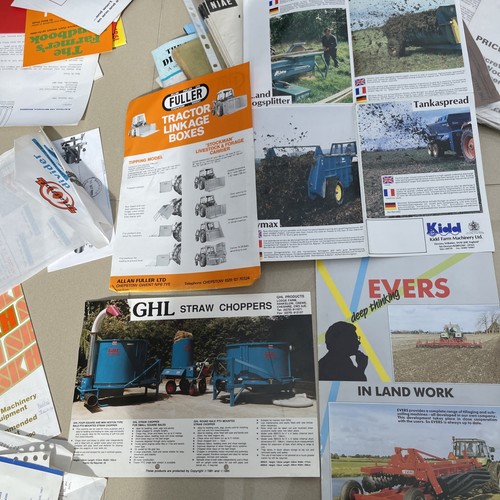 Vintage farming brochures - farming, x4