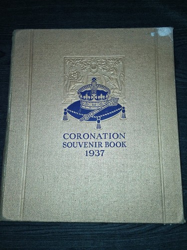 Coronation souvenir book - souvenir,