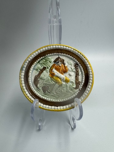 Antique prattware plaque - antique,