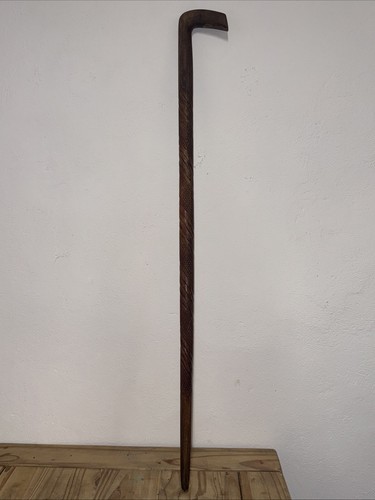 Wooden walking stick hand - wooden,