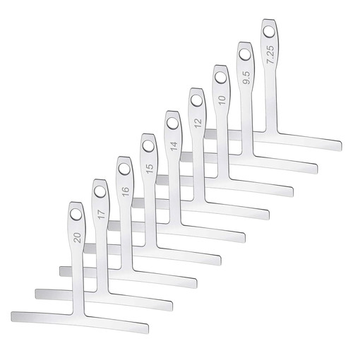 Pcs guitar radius gauge - 9-pcs,