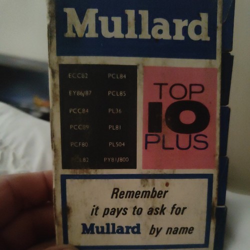 Mullard pl81 pack - pl81, valves