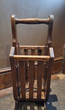 Antique Oak Umbrella Stand