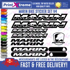 Marin bikes stickers decals - marin,