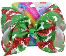 Unicorn Christmas Bow 8" Jojo