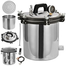 LAB EQUIPMENT SCIENTIFIC STERILIZER HOSPTIAL AUTOCLAVE 18L HEATH DENTAL