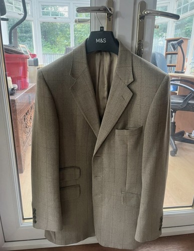 Green khaki checked aquascutum - checked,