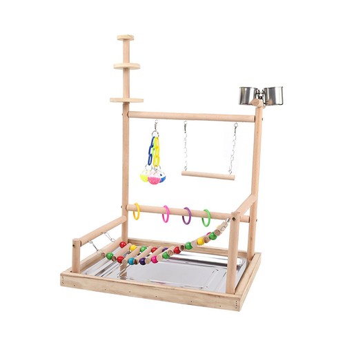 Parrot bird playground wooden - parrot,