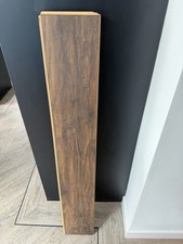 6x Dark Brown Laminate Flooring Pieces Floor Planks