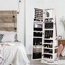 Jewelry Mirror Cabinet Armoire