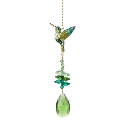 Green crystal wind - crystal, chime