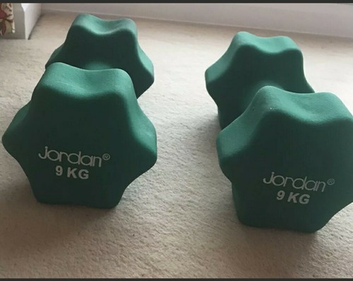 Jordan fitness dumbells - , 9kg