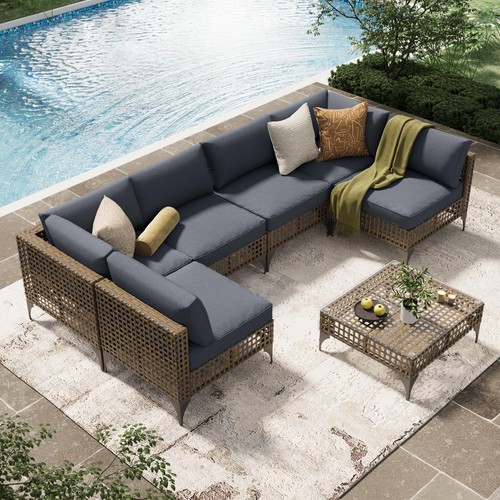 Piece patio outdoor - 7-piece,