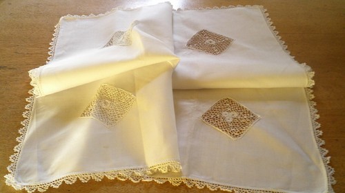 Vintage irish linen tablecloth - irish,