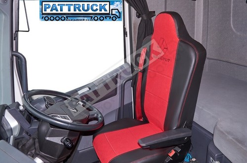 Truck half eco leather seat - leather,